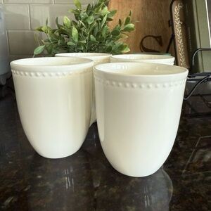 Elegant White Mugs